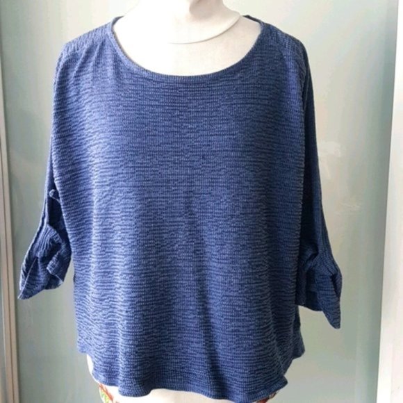 NEW Bobeau Textured Knit Top | Size S - Picture 2 of 13